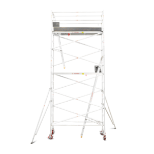 5.1m - 5.4m Narrow Aluminium Mobile Tower (Standing Height)