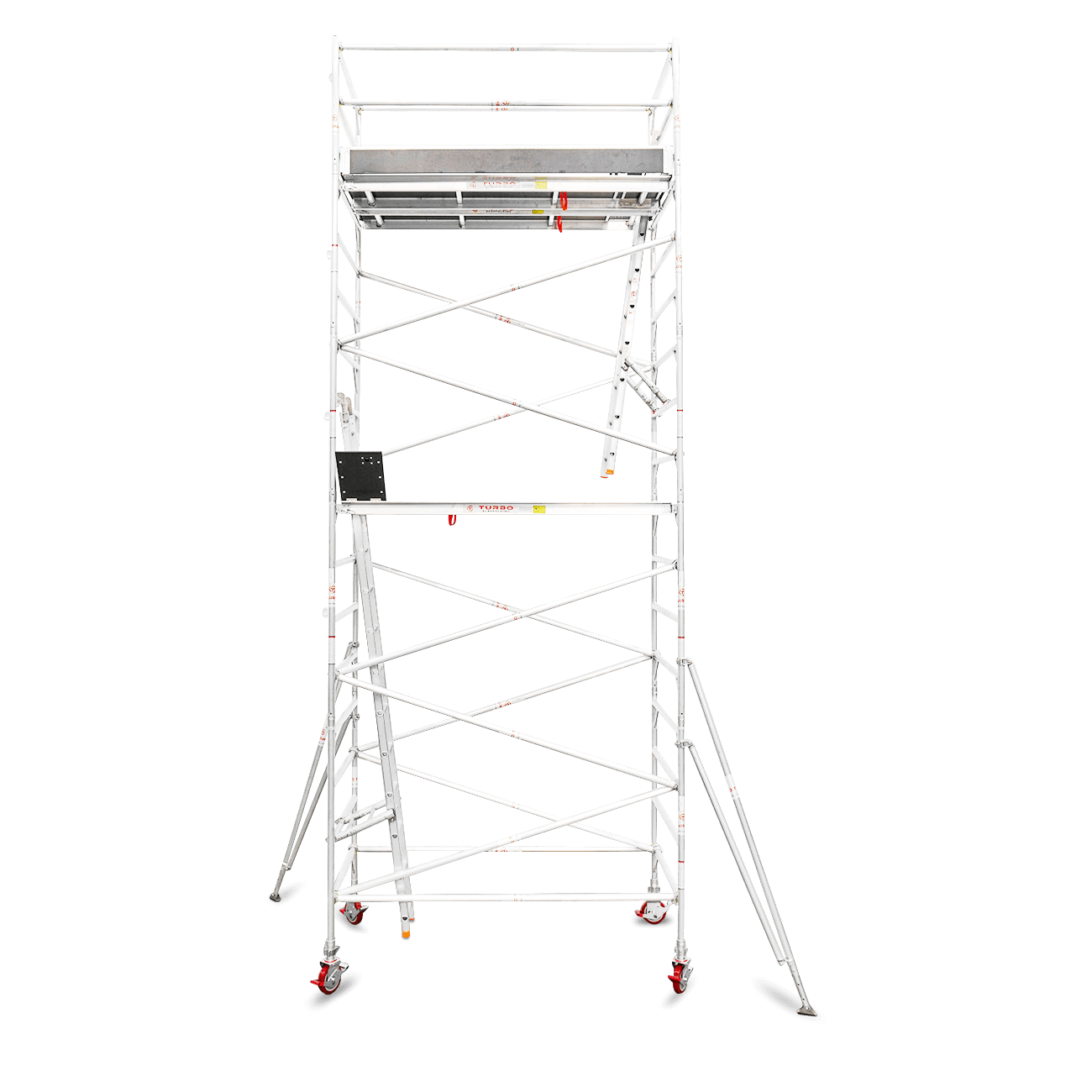 5.9m – 6.2m Wide Aluminium Mobile Scaffold Tower (Standing Height)