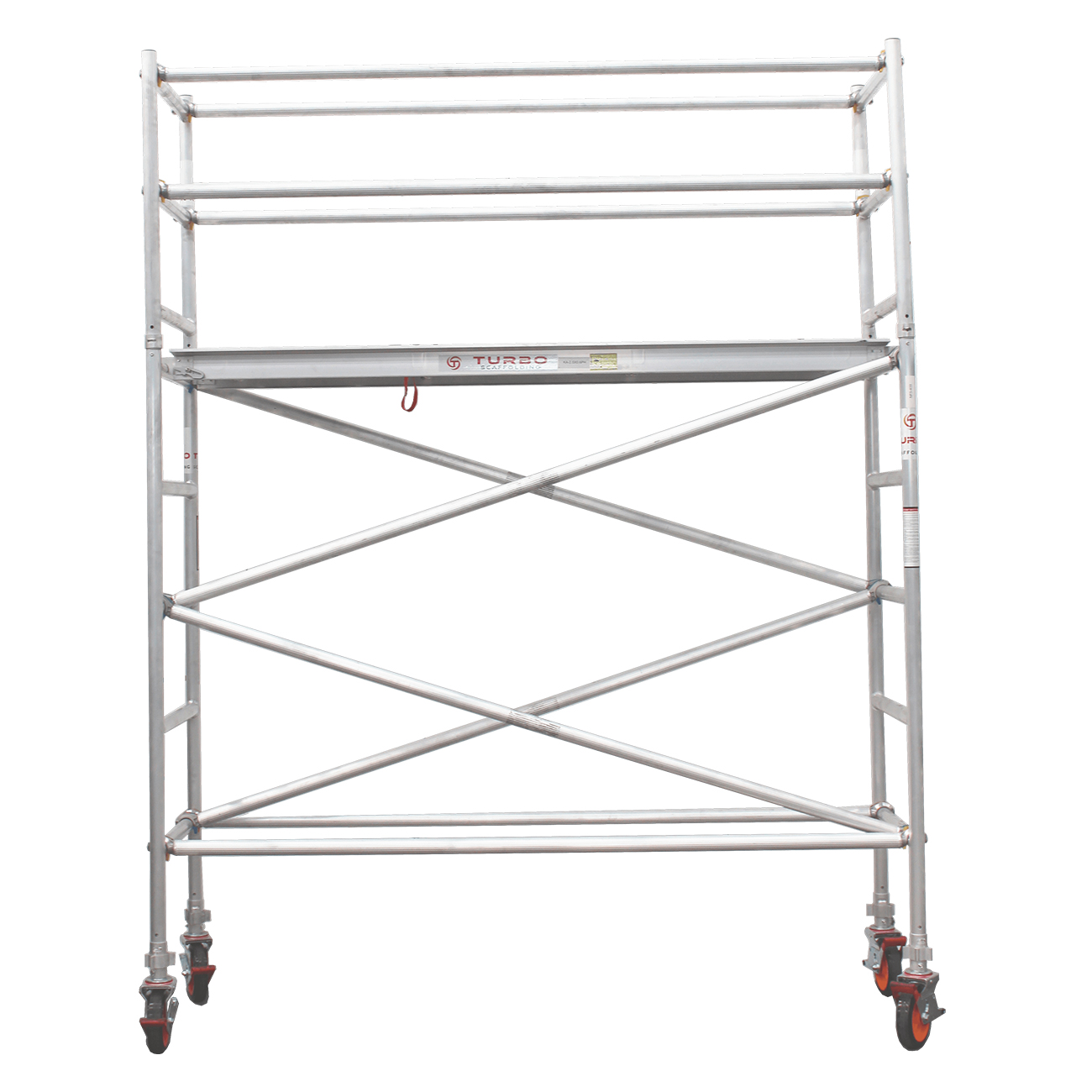 2.3m – 2.6m Narrow Aluminium Mobile Scaffold Tower (Standing Height)