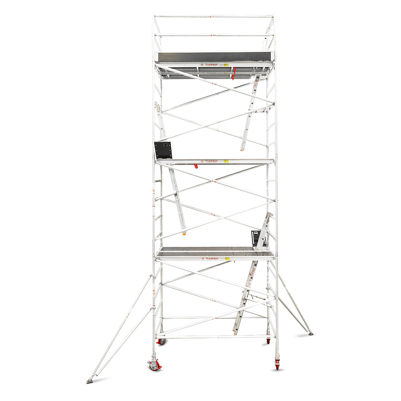 6.3m – 6.6m Wide Aluminium Mobile Scaffold Tower (Standing Height)