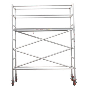 2.3m - 2.6m Narrow Aluminium Mobile Scaffold Tower (Standing Height)